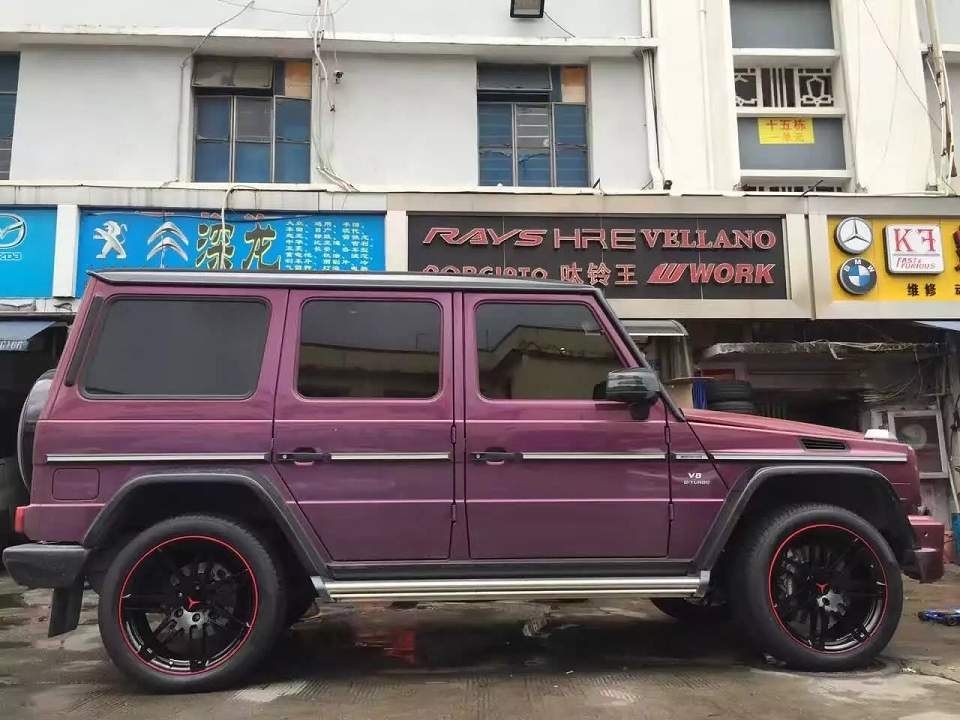 奔馳，G63 裝21寸 鍛造 、完工！