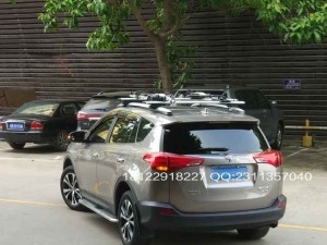 2015款RAV4原廠貼合鋁合金車頂行李架橫桿拓樂775帶鎖質(zhì)保五年送貨上門包安裝