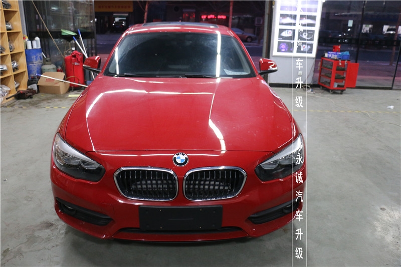 【永誠汽車】石家莊寶馬一系118i升級(jí)原廠導(dǎo)航NBT大主機(jī)，大屏，手寫旋鈕，倒車影像