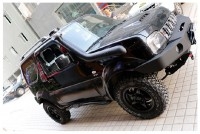 粵野車會(huì)定制吉姆尼2寸升高全案 正品OME2寸越野改裝升高套件 含底盤升高套件，OME彈簧加減震，前后杠，輪胎和輪轂等。