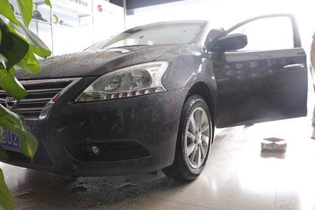 【廣州金聲匯】日產(chǎn)新軒逸升級改裝惠威F系列汽車音響