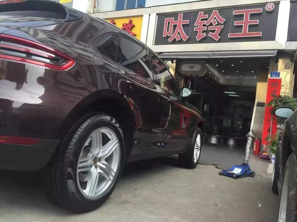 Macan 換 原裝 19寸 完工！