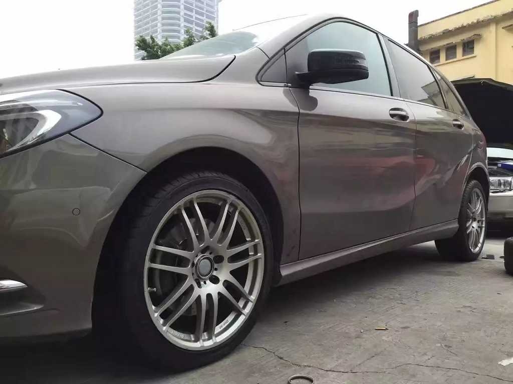 奔馳，裝Prodrive  18寸 完工！