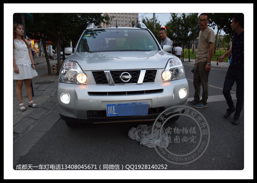 成都奇駿車燈改裝升級Q5\海拉雙光透鏡氙氣燈霧燈改裝