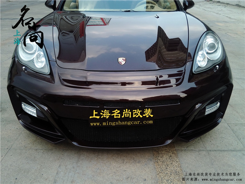 保時(shí)捷Panamera改裝WALD大包圍帕納梅拉寬體套件【上海名尚改裝】