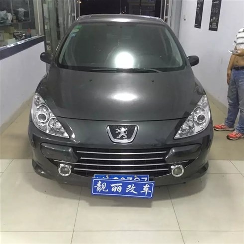標志307車燈改裝