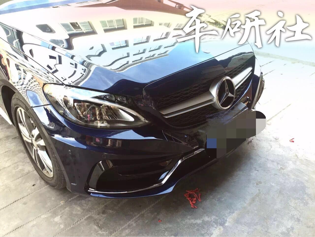 新奔馳C200升級卡爾森款包圍