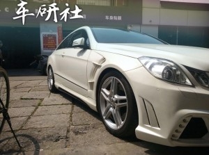 奔馳E350Cooper升級KWv3避震