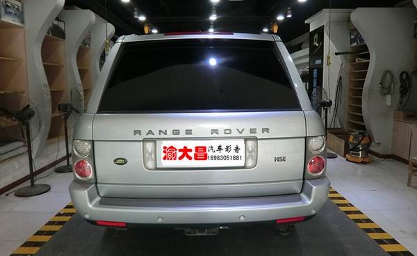 重慶汽車隔音系列之路虎攬勝全車隔音降噪工程安博士環(huán)保隔音_渝大昌汽車音響改裝
