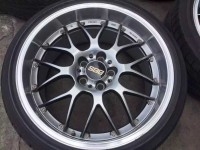 二手，超大拋邊，鍛造 BBS RS-GT 19寸