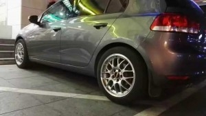 感謝黑龍江朋友，發(fā)來(lái)效果圖：  17寸 BBS RS GT