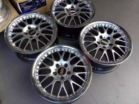 二手，鍛造 雙片 BBS RS 18寸
