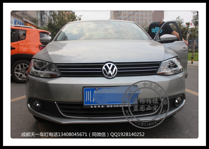 成都速騰車(chē)燈改裝氙氣燈雙光透鏡LED日行燈成都天一車(chē)燈改裝