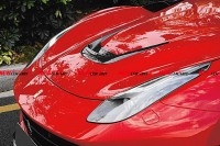 法拉利F12改装Novitec Rosso碳纤维小包围 引擎盖散热孔 机盖装饰品