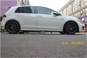 小鋼炮 高爾夫R 改裝 日本BBS RI-A 18寸鍛造輪轂