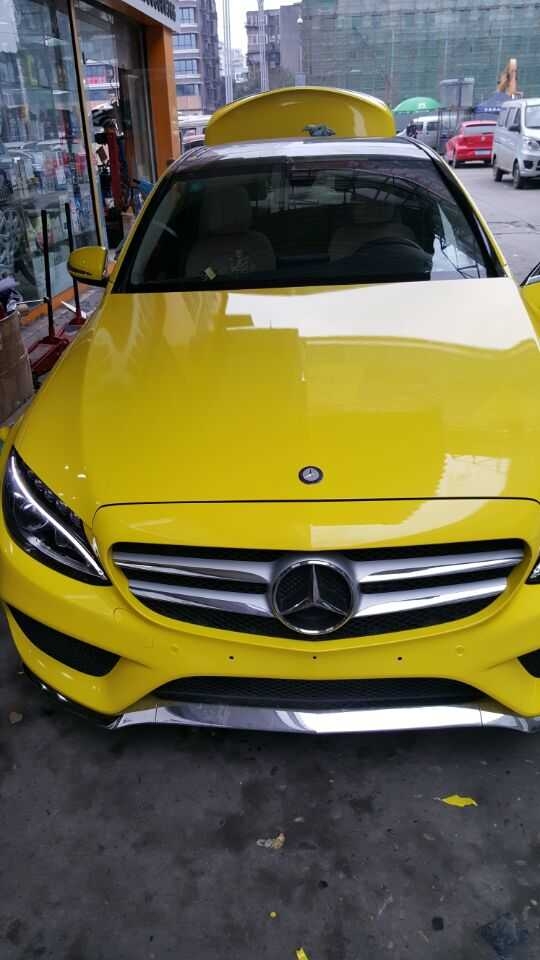 成都車身貼膜改色奔馳全車貼膜改色