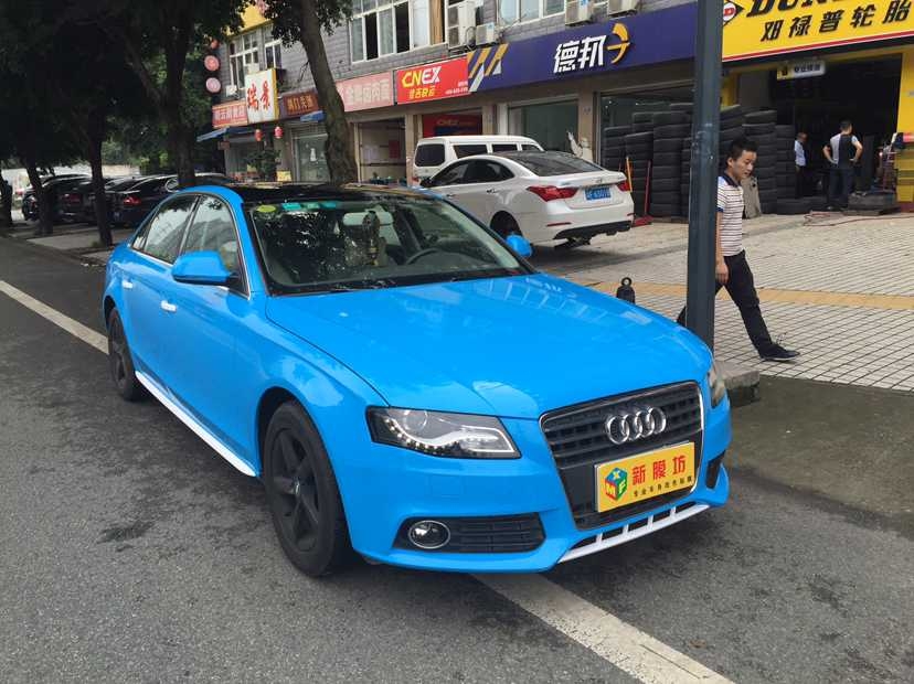 成都車身改色奧迪車身貼膜全車改色