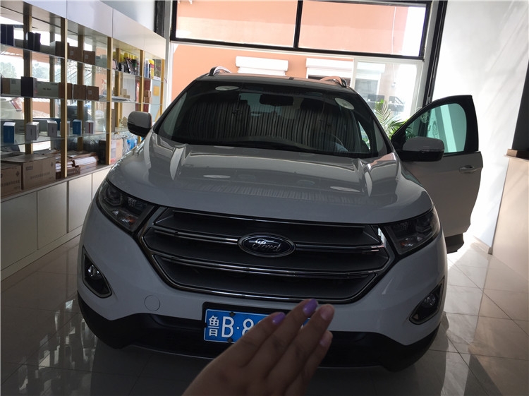 福特銳界全車(chē)加裝360全景泊車(chē)西鞥車(chē)記錄儀 青島銳界360全景記錄儀