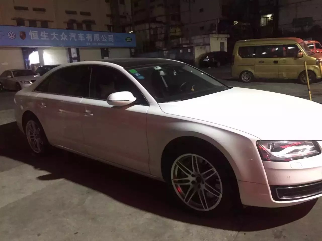 奧迪，升級 原裝20寸 完工