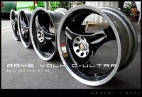 RAYS  C-ULTRA 17 *7J ET34 4*100 鍛造