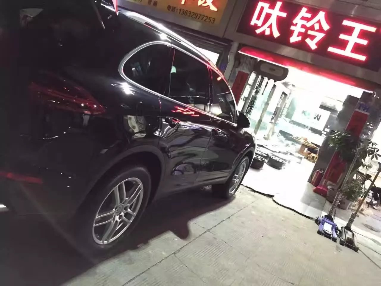 卡宴 ，升級 原裝 19寸 完工！