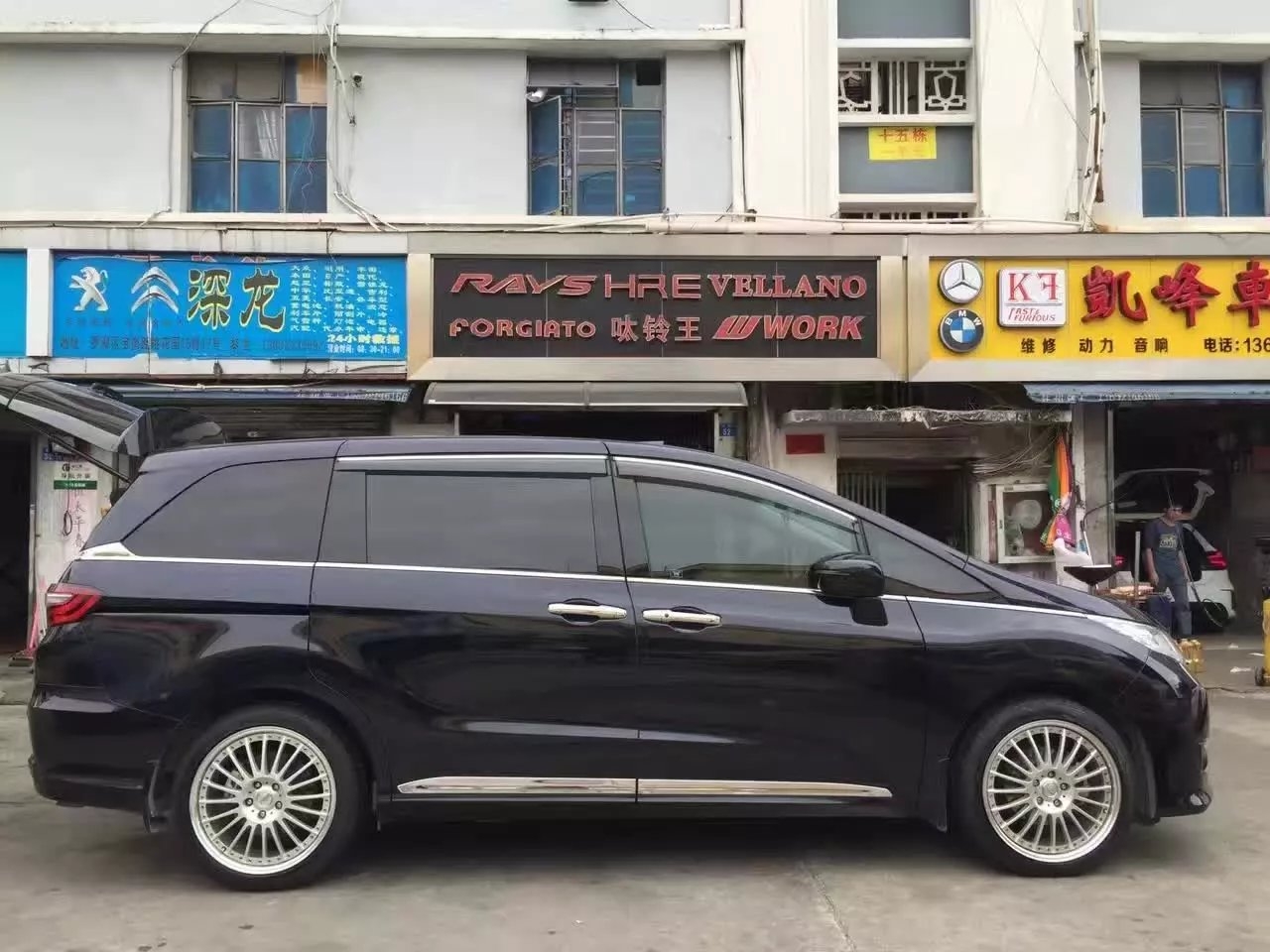 奧德賽，裝19寸 TWS 完工