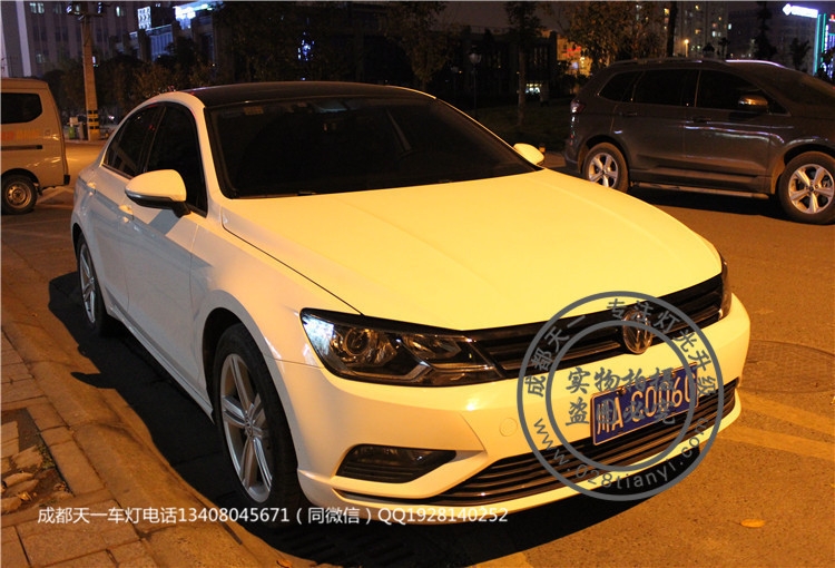 成都福特銳界車燈改裝原裝海拉雙光透鏡日行燈總成