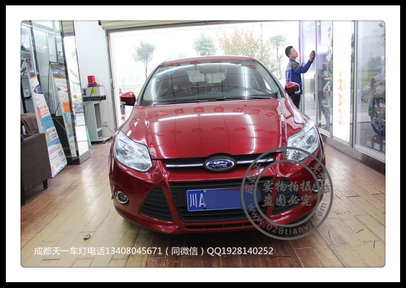 成都?？怂垢难b車燈改裝歐司朗氙氣燈歐司朗安定器海拉透鏡日行燈