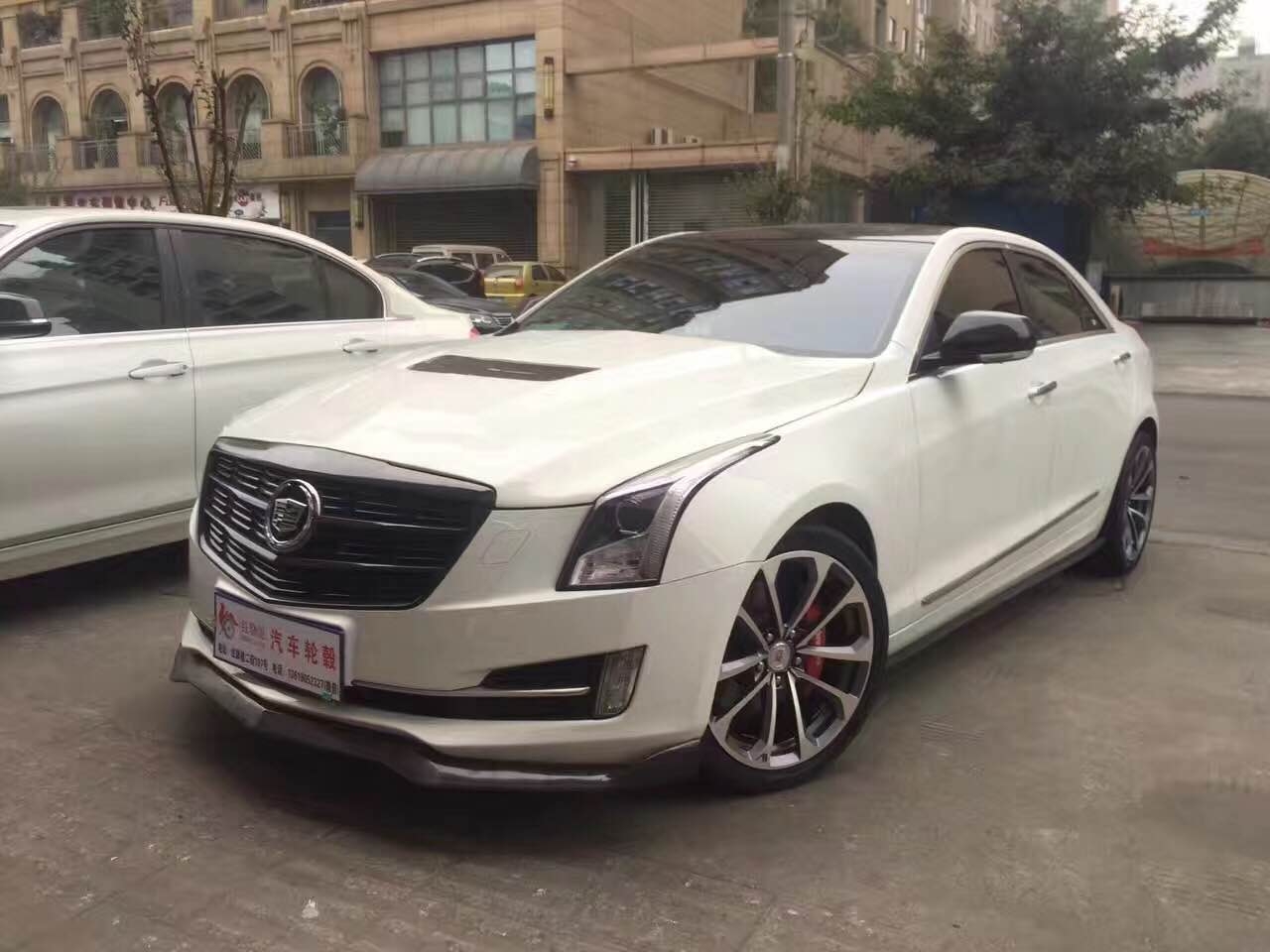 凱迪拉克ATS 原車17寸升級(jí)18寸鍛造V輪轂