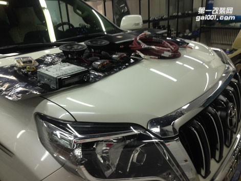 西寧汽車音響改裝 普拉多音響改裝案例