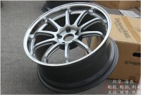 海亞：日本橫濱 ADVAN RS-DF 19寸鍛造輪轂 單只7.8kg  適用奔馳A45CLA45GLA45 高爾夫67GTIR速騰GLI