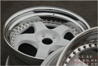 海亞WORK S13P 白色日本W(wǎng)ORK S13P鍛造輪轂 5X114.3/112 19X9.5/10.5 低趴絞牙避震氣動 銳志G37Q50皇冠LSISGS