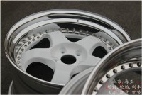 海亚WORK S13P 白色日本WORK S13P锻造轮毂 5X114.3/112 19X9.5/10.5 低趴绞牙避震气动 锐志G37Q50皇冠LSISGS