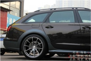 海亞：奧迪A6allroad A6旅行車改裝日本RAYS G25 20寸鍛造輪轂 倍耐力Pzero輪胎