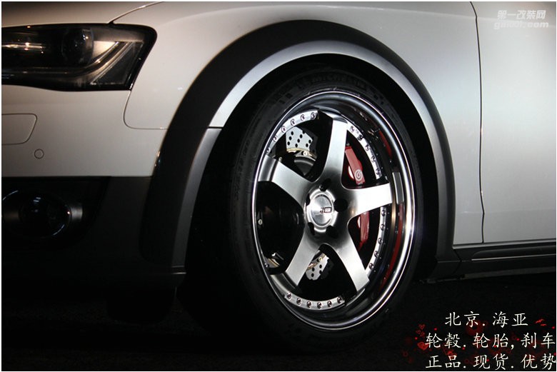 海亞：奧迪A4allroad 改裝日本 SSR SP4 19寸三片鍛造輪轂  姿態(tài)低趴19X9.5/19X10.5J