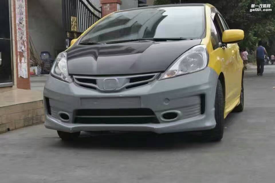 飛度炫酷大包圍改裝完成