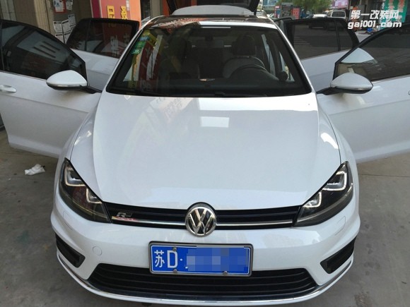 常州至上音樂大眾高爾夫7汽車音響改裝升級歌劇世家聆聽好音樂