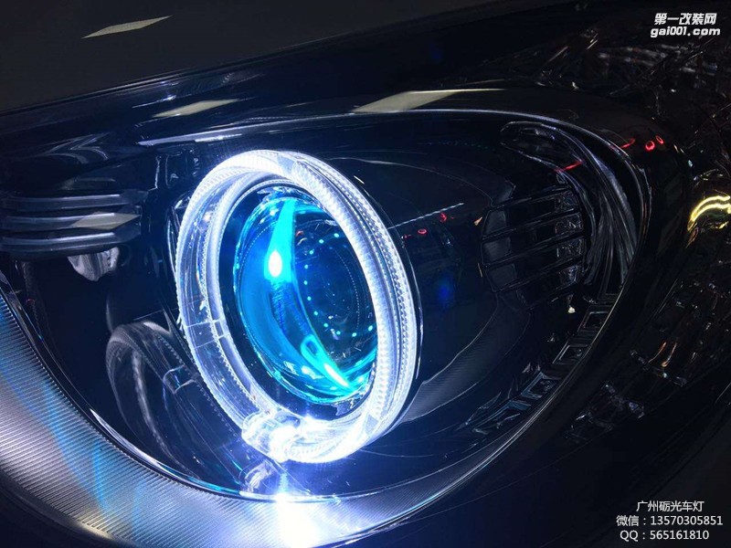 【廣州礪光車燈】 現(xiàn)代朗動(dòng)改氙氣透鏡 案例分享