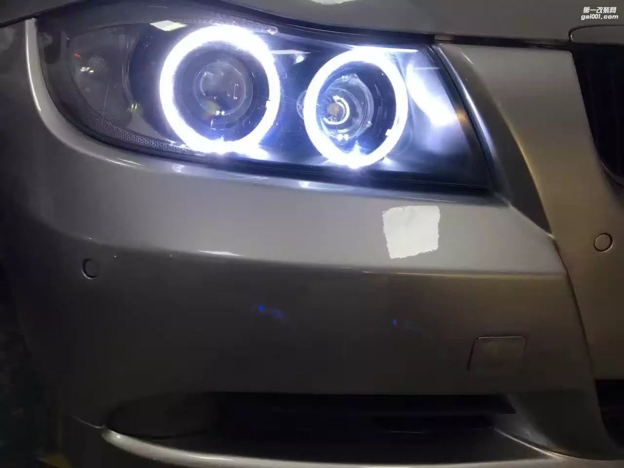 【廣州礪光車燈】 寶馬3201改氙氣透鏡 案例分享