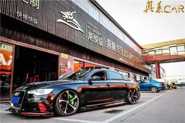 拒絕商務(wù) A6L改裝ACCUAIR氣動(dòng)懸掛