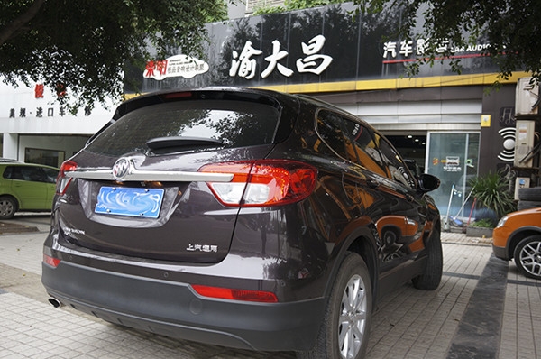 別克昂科威汽車音響改裝升級意大利史泰格喇叭體驗，重慶渝大昌