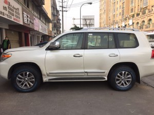 豐田4700陸遜 17寸升級18寸越野輪轂固鉑AT3輪胎