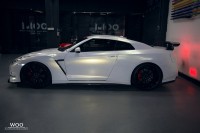 “白魅金，白中金”GTR白色的車(chē)身貼美出新高度