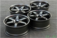 海亚：RAYS TE37SL特殊定制数据19寸 5X114.3 8.5J9.5J ET35 Q50G37G25锐志皇冠等用