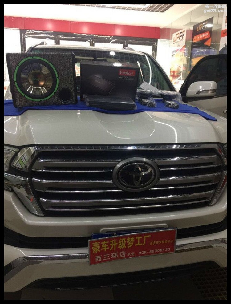 豐田酷路澤音響改裝“數(shù)碼中的精品，真的很響亮”