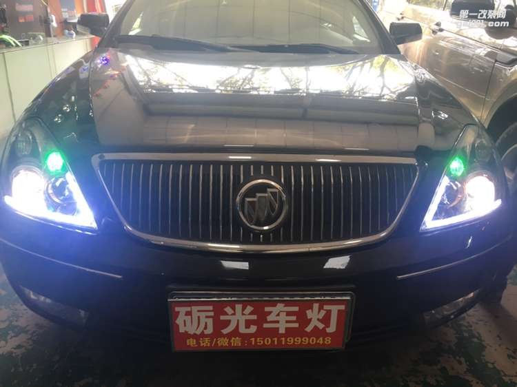【廣州礪光車燈】 別克凱越大燈改氙氣透鏡 案例分享