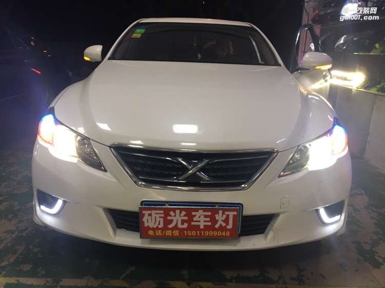 【廣州礪光車燈】 豐田銳志12款改氙氣透鏡-案例分享