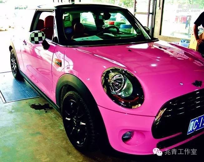 騷氣動人的MINI全車改色，好看到不行！