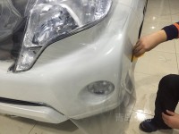 青岛丰田普拉多贴透明保护车衣 青岛汽车隐形车衣保护膜
