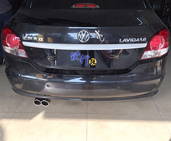 大眾朗逸改裝EBL閥門排氣EDDY碳纖維進氣